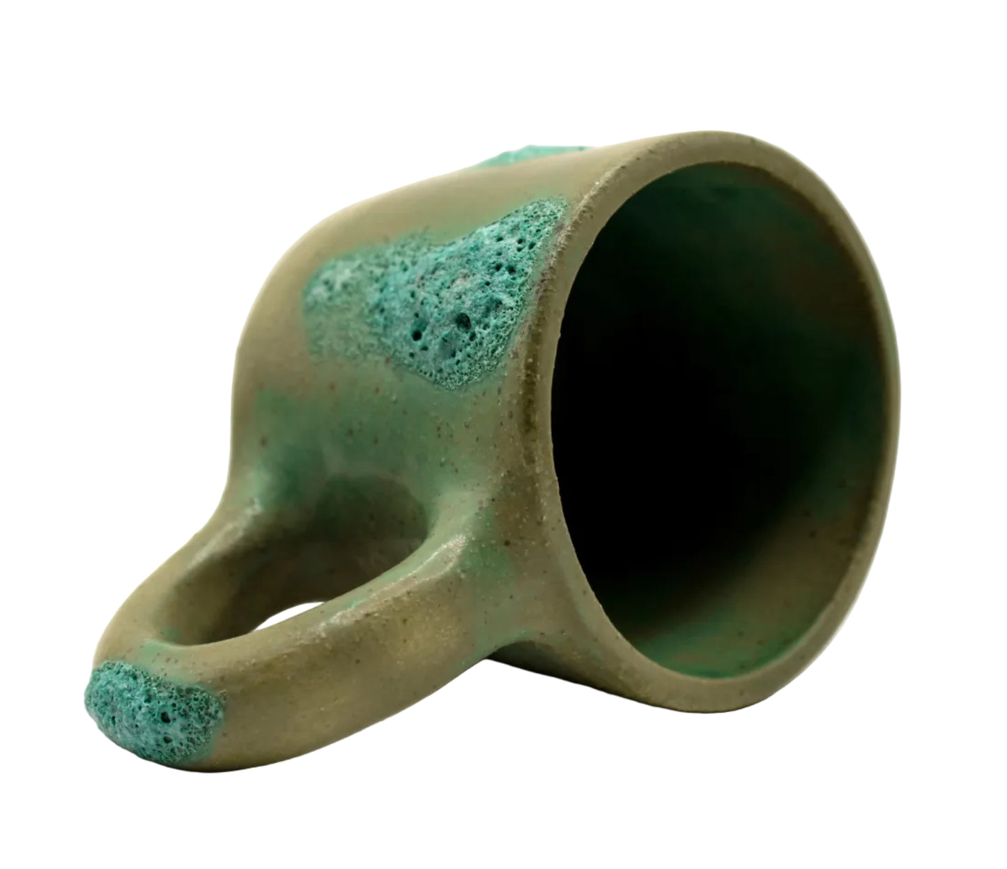 Teal Green Lava Mug
