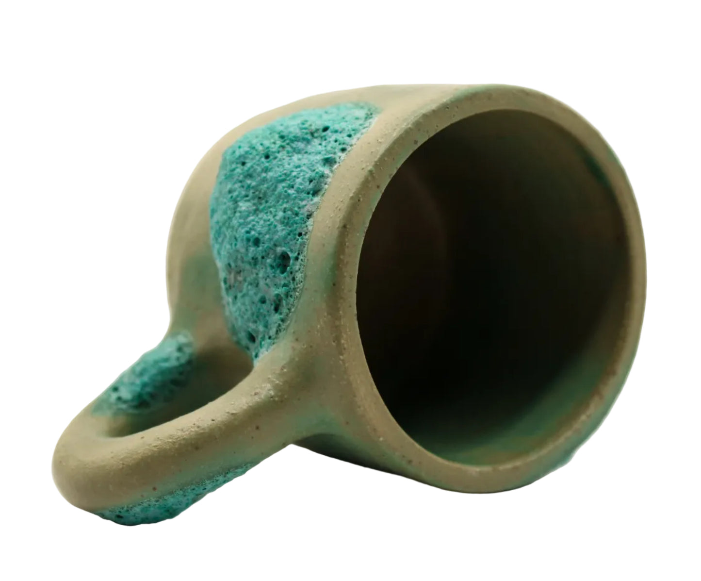 Teal Green Lava Mug