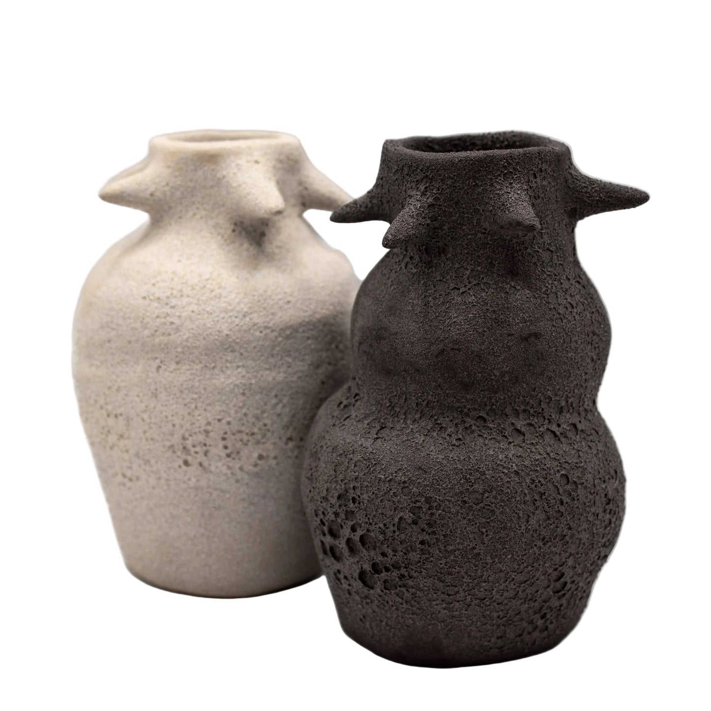 Spiky Moon Vase Set