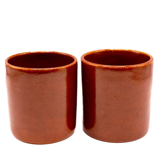 Burnt Red Tumbler Set