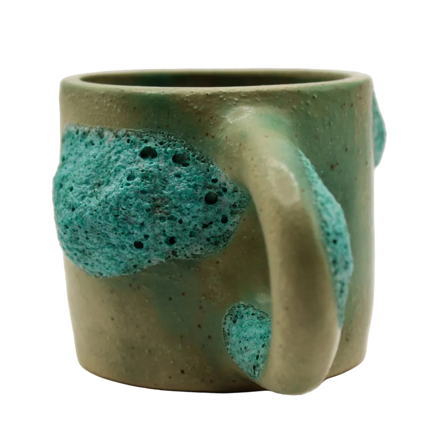 Teal Green Lava Mug