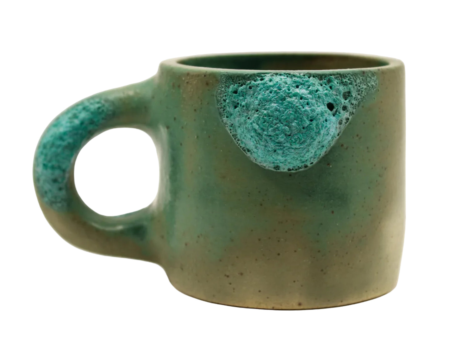 Teal Green Lava Mug