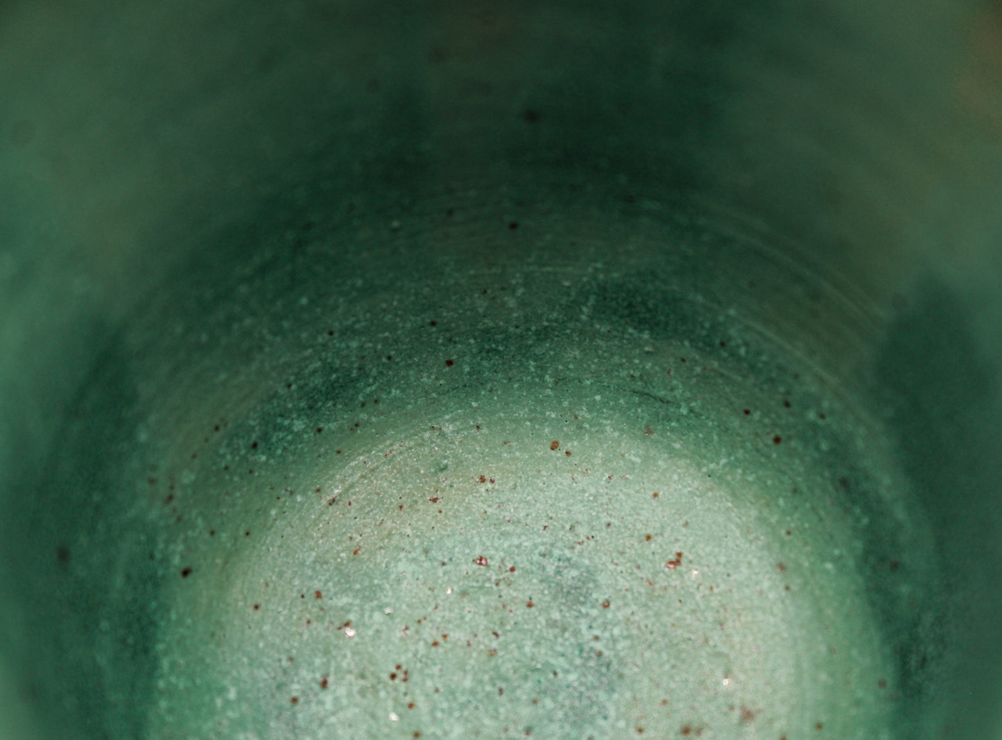 Rusted Teal Green Mug