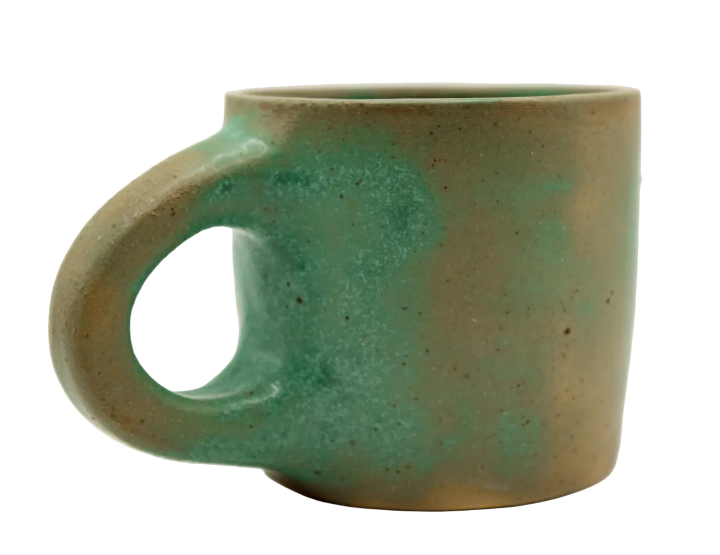 Rusted Teal Green Mug