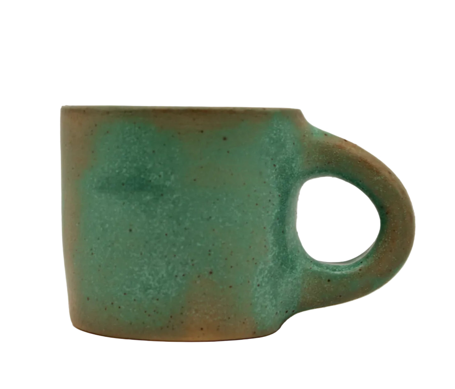 Rusted Teal Green Mug