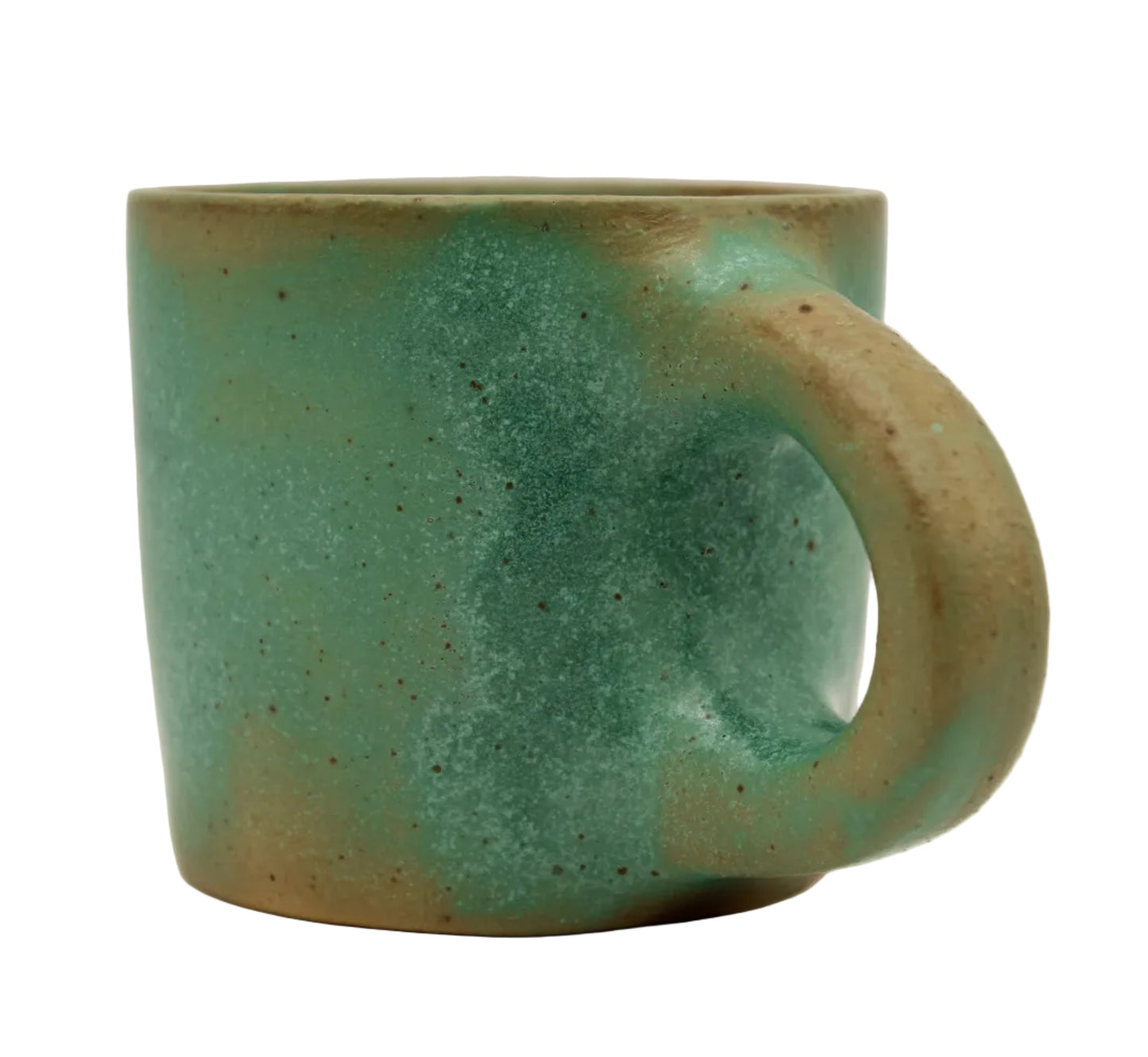 Rusted Teal Green Mug