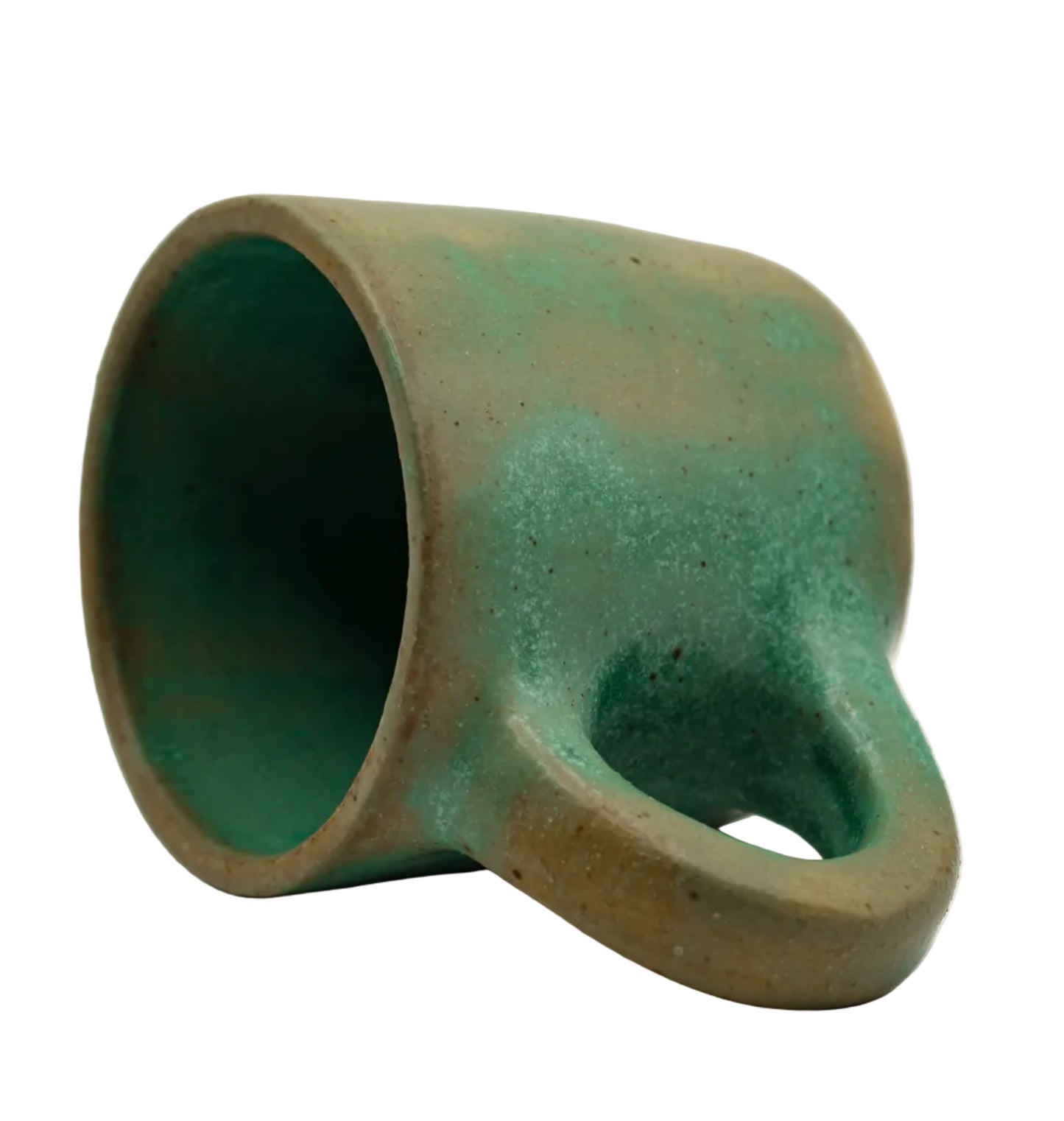 Rusted Teal Green Mug