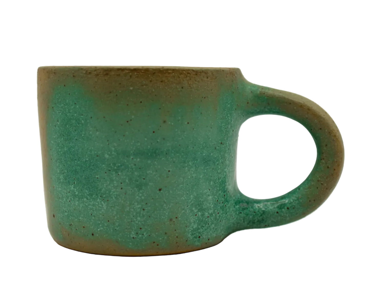 Rusted Teal Green Mug