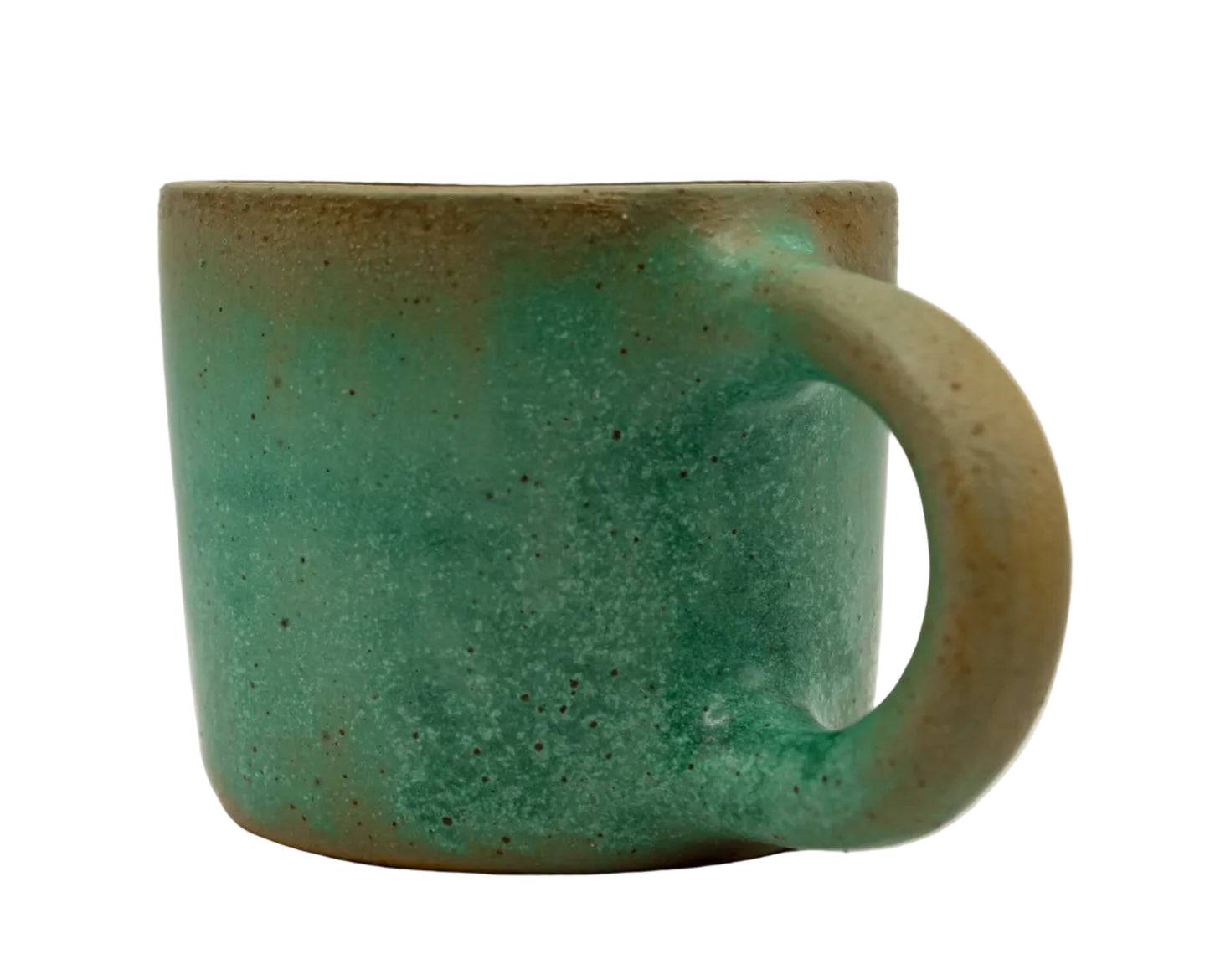 Rusted Teal Green Mug
