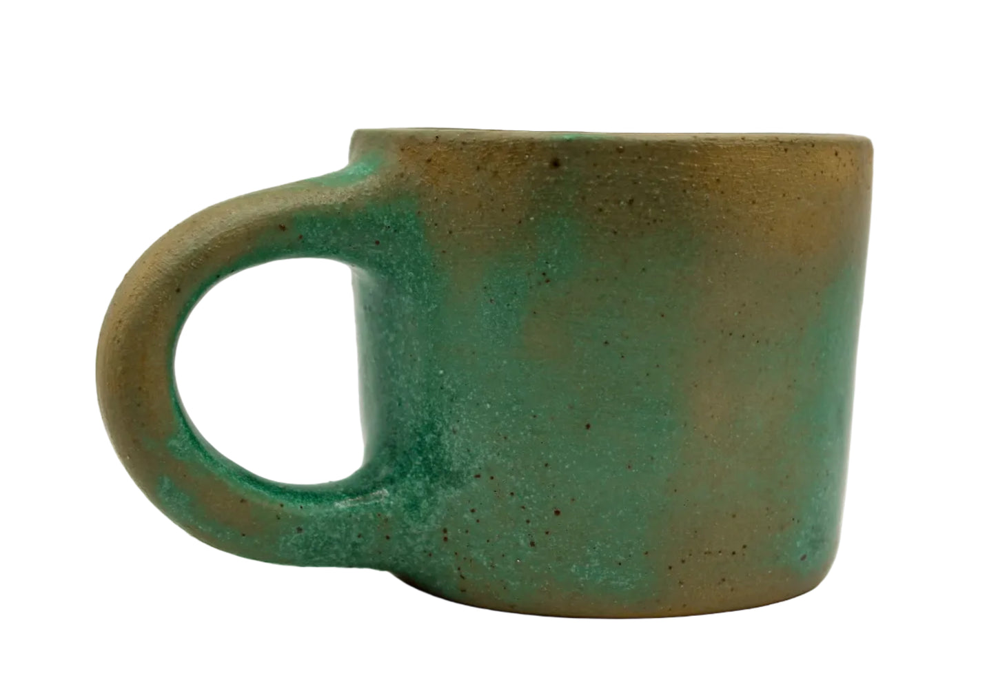 Rusted Teal Green Mug