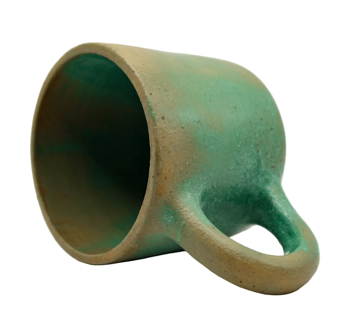 Rusted Teal Green Mug