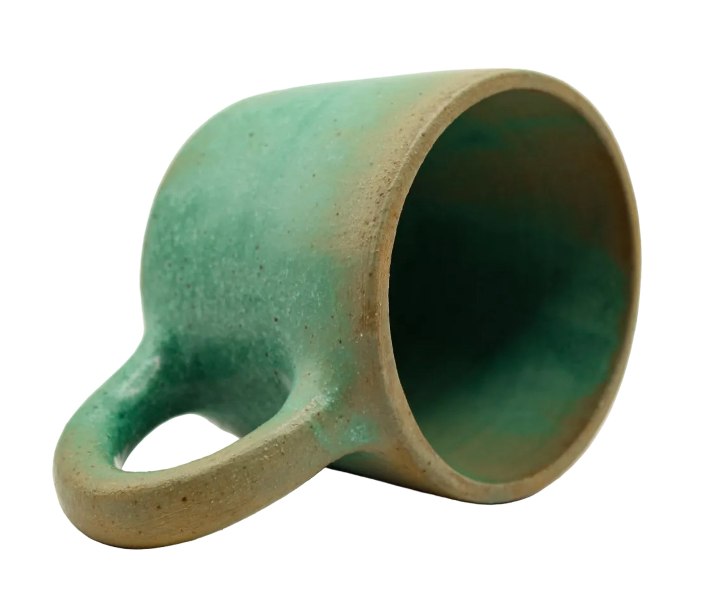 Rusted Teal Green Mug
