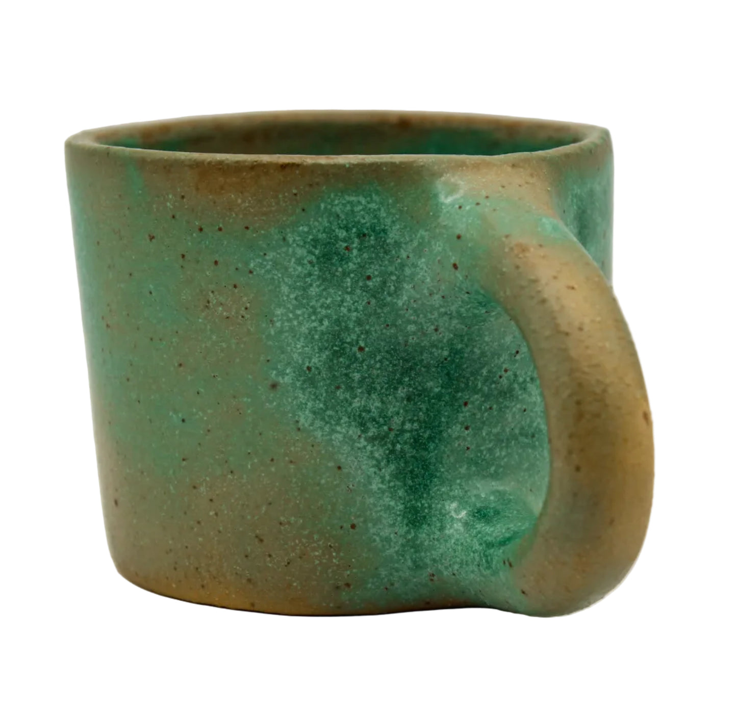 Rusted Teal Green Mug