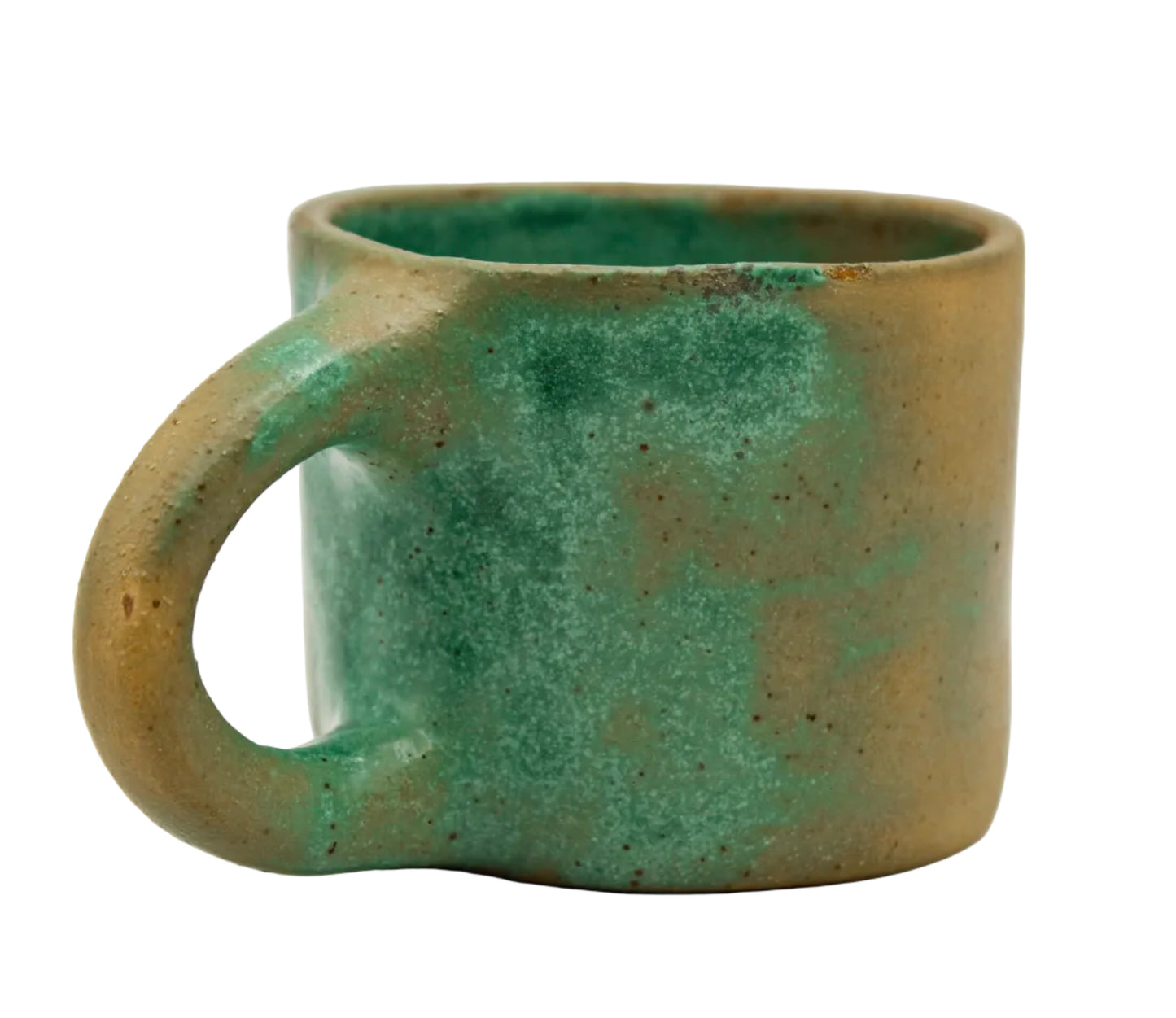 Rusted Teal Green Mug
