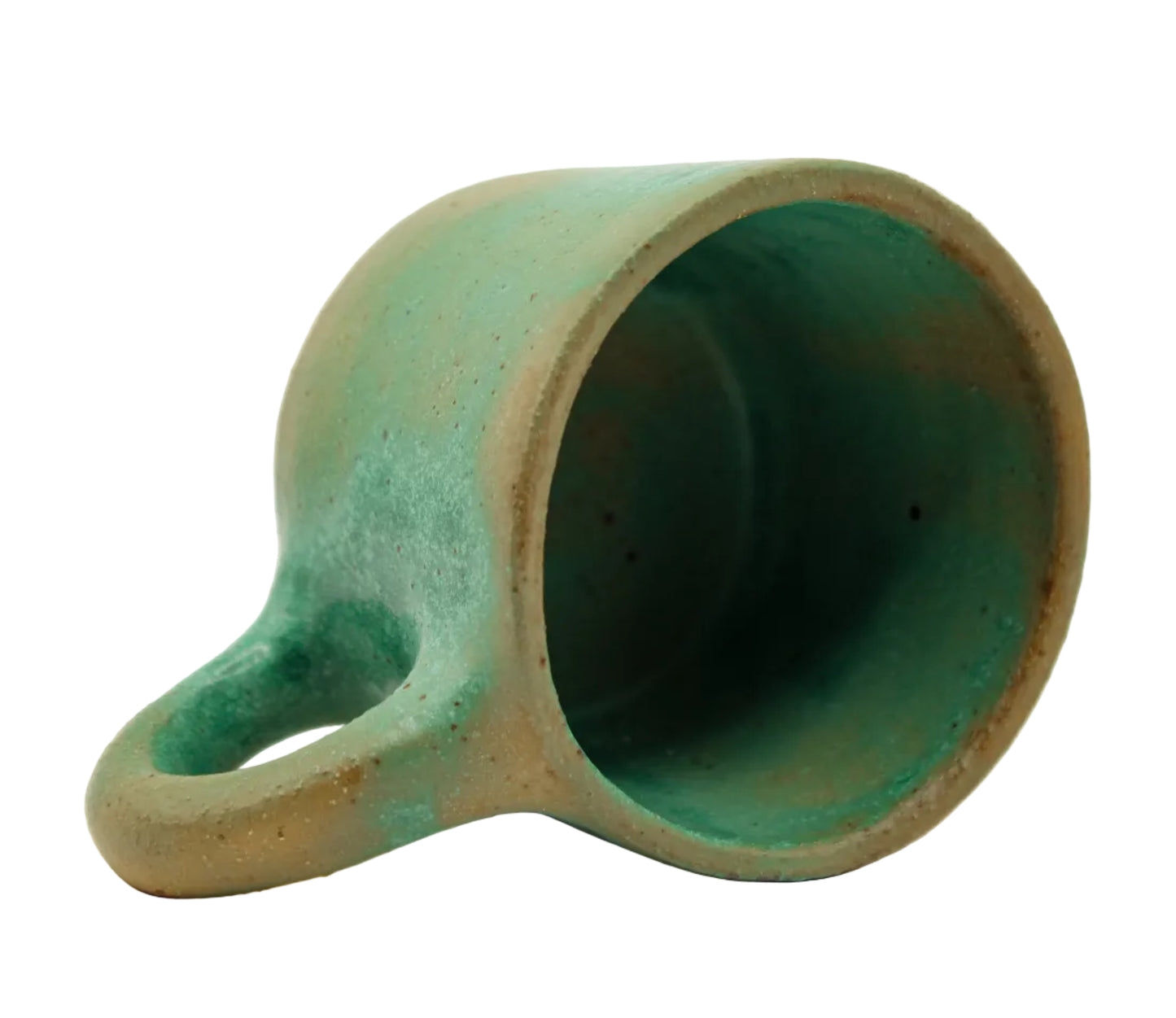 Rusted Teal Green Mug